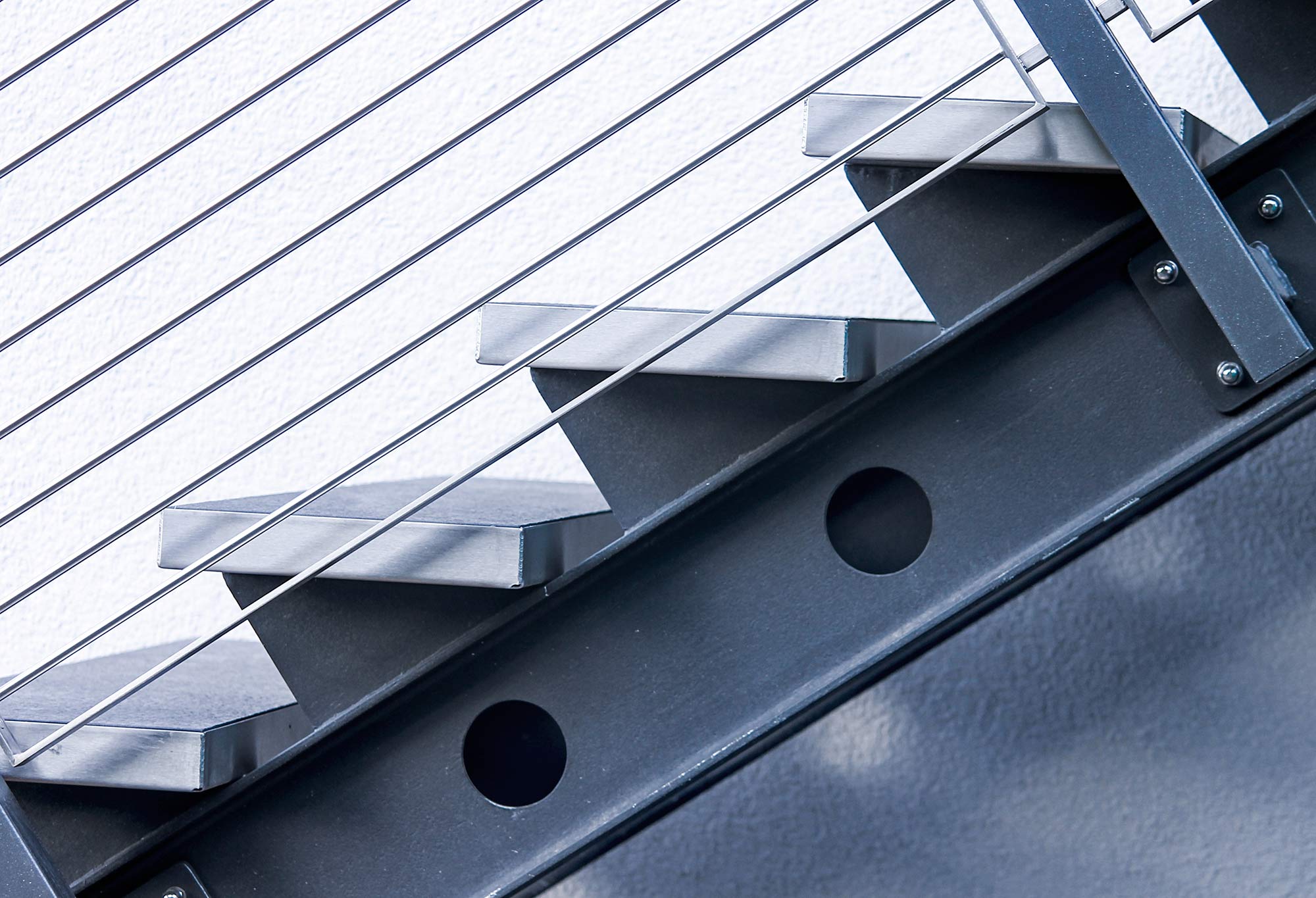 Metalltreppe vom Schlosser